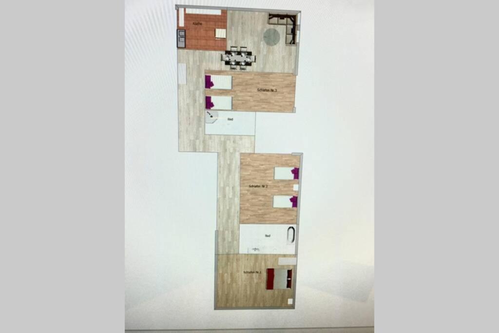 Apartment 120 Qm -3 Schlafzimmer-2 Baeder- Fuer 7 Gaeste Дюссельдорф Екстер'єр фото